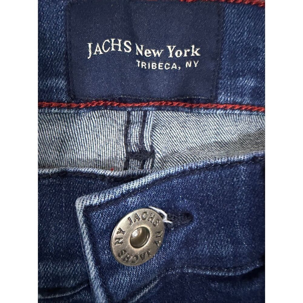 Jachs New York Men's Comfort Stretch Dark Blue Denim Jean 36x32 - Picture 4 of 6
